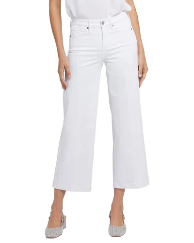Nydj Teresa Optic White Wide Leg Jean