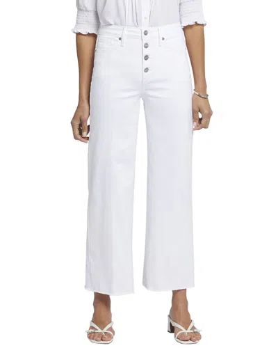 Nydj Teresa Optic White Wide Leg Jean