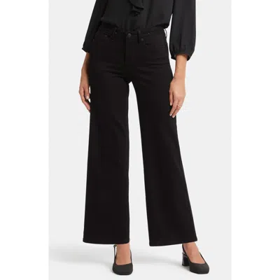 NYDJ NYDJ TERESA RHINESTONE WIDE LEG JEANS