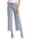 Nydj Teresa Exposed Button High Waist Ankle Wide Leg Jeans