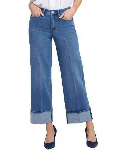 NYDJ TERESA STILLWATER LAKE WIDE LEG JEAN