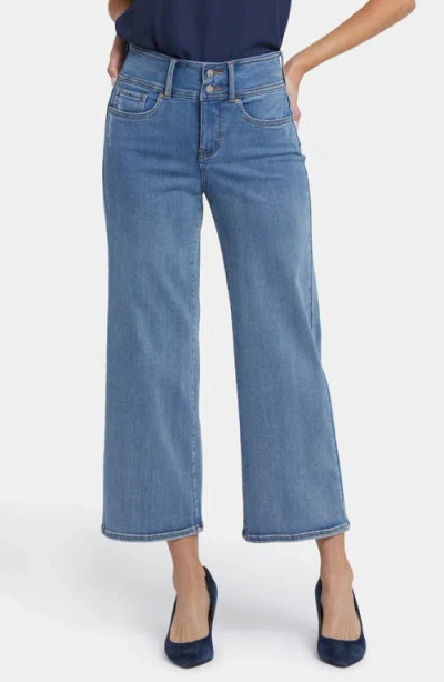 Nydj Teresa Surestretch® High Waist Ankle Wide Leg Jeans In Minorca Isle