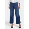 Nydj Teresa High Waist Wide Leg Ankle Jeans In Blue