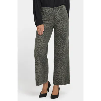 Nydj Teresa Wide Leg Ankle Jeans In Gray