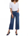 Nydj Teresa Wide Leg Ankle Jeans In Valencia Surf In Blue