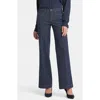 Nydj Teresa Striped Wide Leg Jeans In Twilight In Twilight Stripe