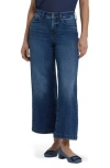 Nydj Teresa Wide Leg Crop Jeans In Blue
