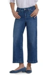 Nydj Teresa Wide Leg Crop Jeans In Blue