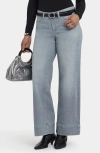 Nydj Teresa Wide Leg Jeans In Blue