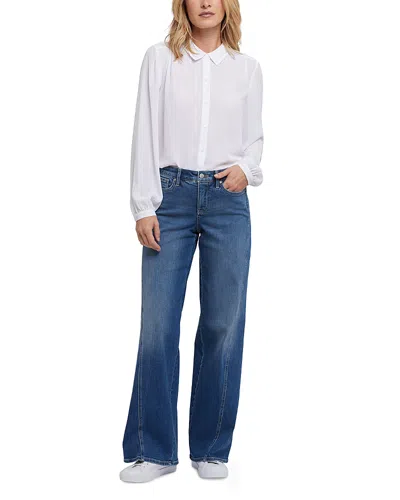 NYDJ TERESA WIDE LEG JEANS IN ROMANTIC INDIGO