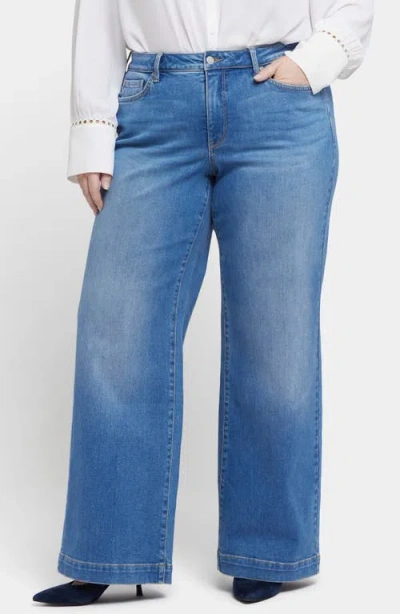 Nydj Teresa Wide Leg Jeans In Water Canyon