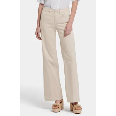 Nydj Teresa Wide Leg Jeans In Neutral