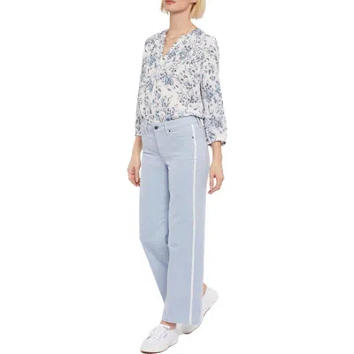 Nydj Teresa Womens Striped Corduroy Ankle Pants In Multi