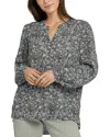 Nydj Trinity Tunic Top In Multi