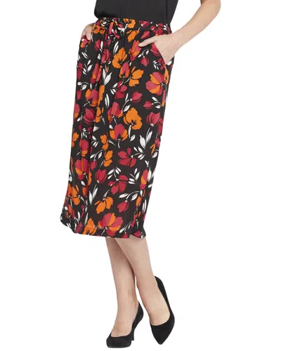 NYDJ TROPICAL WAVES MIDI SKIRT