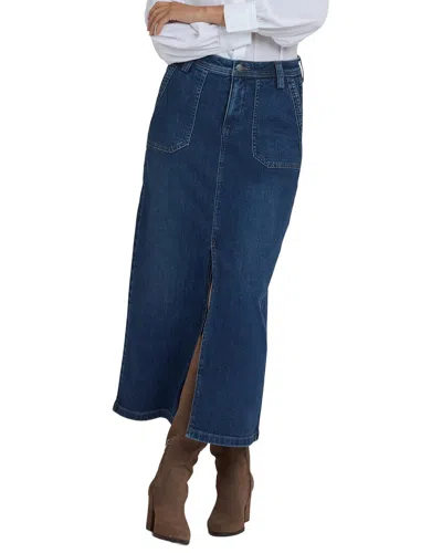 Nydj Utility Skirt In Blue