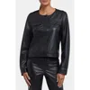Nydj Vanessa Faux Leather Jacket In Black