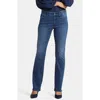 Nydj Waist Match Marilyn Straight Leg Jeans In Moonlight