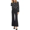 Nydj Waist Match Womens High-rise Denim Wide Leg Pants In Black
