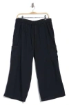 Nydj Whitney High Waist Crop Wide Leg Cargo Pants