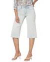 Nydj Wide Leg Pedal Pusher Capri In Multi