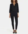 Nydj Women's Ami Skinny Contoured Seam Jeans In Black