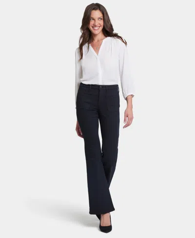 Nydj Women's Ava Flare Patch Pocket Jeans In Huntley