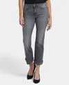 Nydj Barbara Harbor Gray Ankle Crop Jean In Harbor Gray