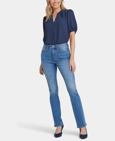 Nydj Women's Billie Mini Bootcut Jeans In Water Canyon