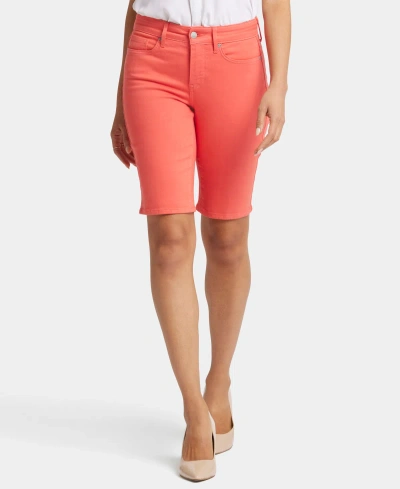 Nydj Women's Briella Denim Shorts In Fruit Punch