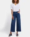 Nydj Teresa Wide Leg Ankle Jeans In Valencia Surf In Blue