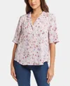 Nydj Gabrielle Blouse In White