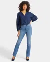 Nydj Billie High Waist Bootcut Jeans In Water Canyon