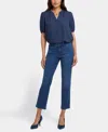 Nydj Marilyn Ibiza Blues Straight Leg Jean In Blue