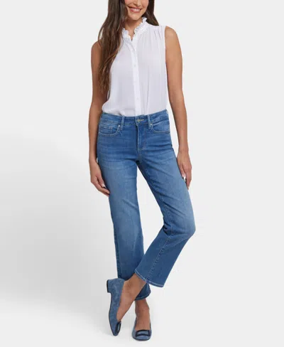 Nydj Women's Marilyn Straight Ankle Jeans In Bluewater