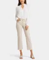 Nydj Marilyn Straight Leg Ankle Jeans In Neutral