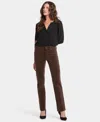Nydj Barbara Stretch Twill Bootcut Pants In Coffee Bean