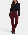 Nydj Sheri Slim Pants In Red