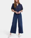 Nydj Women's Mona Wide Leg Trouser Ankle Jeans In Blue
