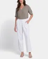 Nydj Relaxed Drawstring Linen Blend Pants