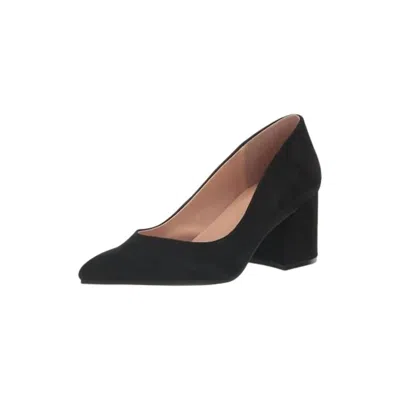 Nydj Women's Solimar Suede Heels In Black Suede