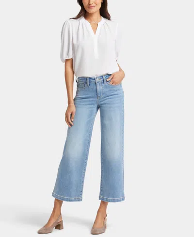 Nydj Women's Teresa Wide Leg Ankle Jeans In Corfu