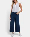 Nydj Jayne Womens High-rise Tencel Wide Leg Pants