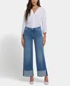 Nydj Women's Teresa Wide Leg Wide Cuff Jeans