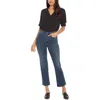 Nydj High Rise Slim Bootcut Ankle Jeans In Crescent Shore In Vantage
