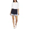 Nydj Womens High-rise Denim Denim Shorts In Multi