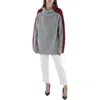 Nydj Womens Knit Oversize Turtleneck Sweater In Multi