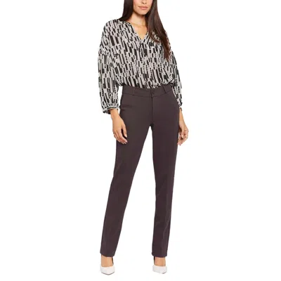 Nydj Womens Low Rise Business Dress Pants In Grey