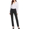 Shop Nydj Womens Pinstripe Polyester Trouser Pants In Multi