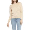 Nydj Womens Printed Cashmere Crewneck Sweater In Multi